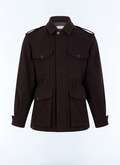 Wool and polyamide safari jacket - M3GILD-LM14-G019