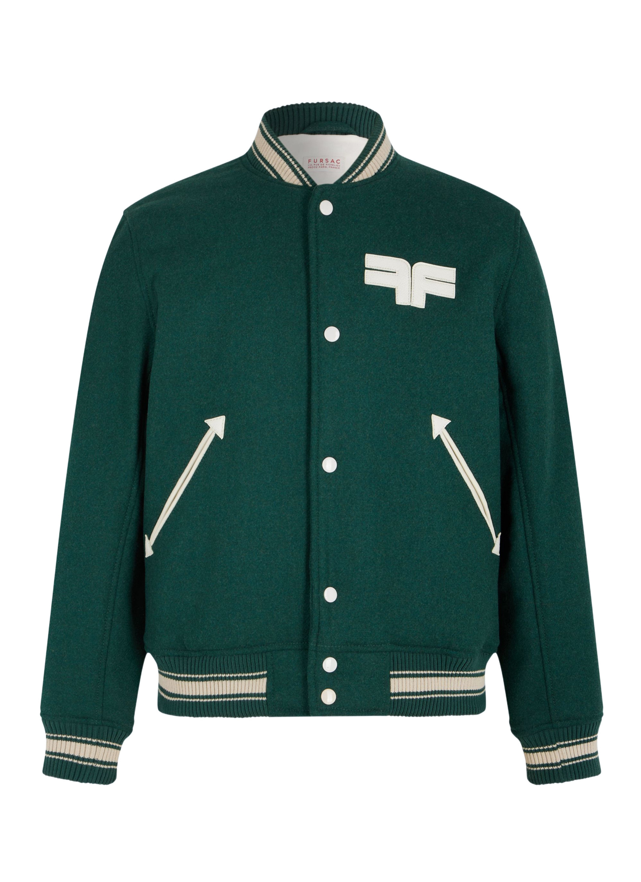 Emerald green jacket M3FEDY-EM15-H009 - Men's jacket