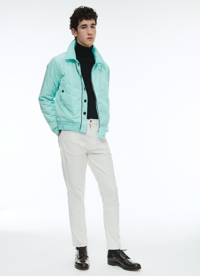 Men's ice-blue jacket Fursac - M3CANG-CM21-D008