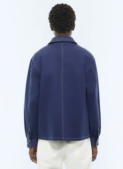 Men's organic cotton canvas jacket Fursac - M3DOLE-DM15-D029