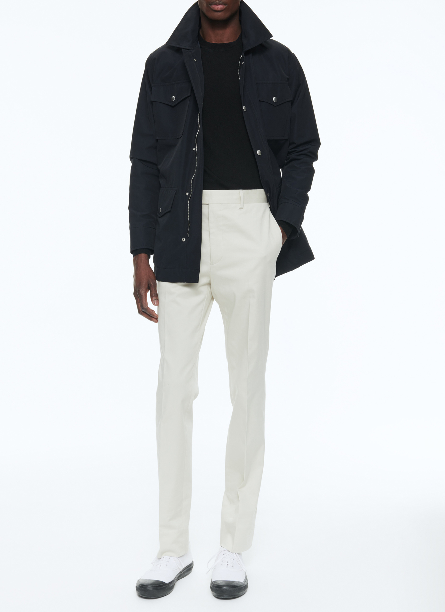 Men's navy blue jacket Fursac - M3BELO-BM14-30