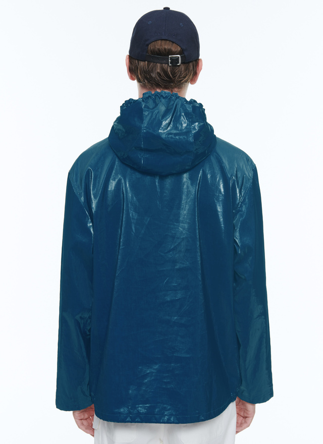 Men's coated linen canvas jacket Fursac - M3DORA-DM06-D032