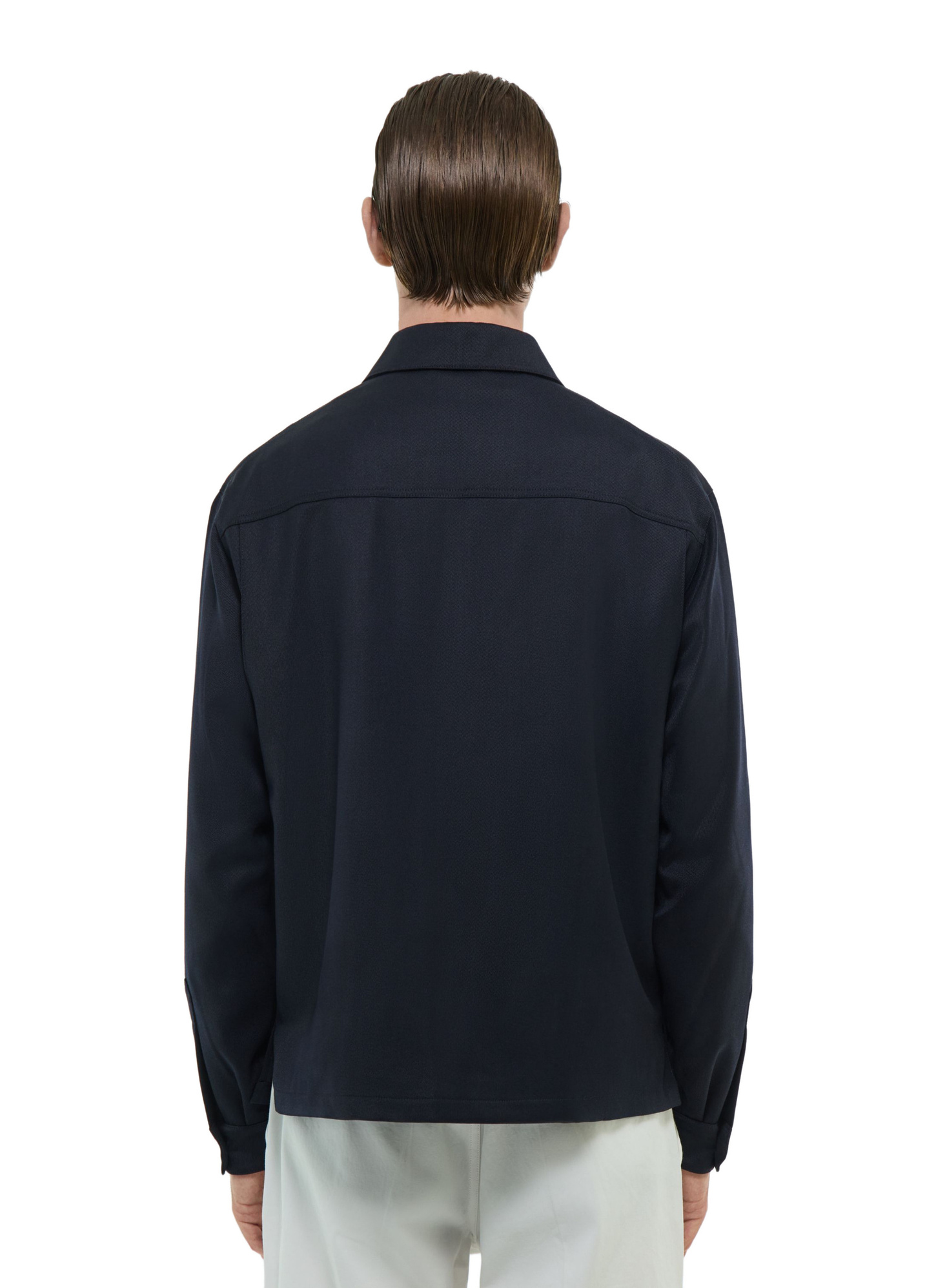 Men's certified cotton cavalry twill jacket Fursac - M3FEAS-EM01-D030