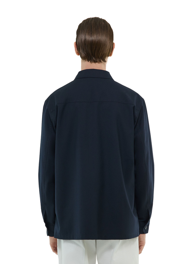 Men's technical shell twill jacket Fursac - M3FLAK-FM10-D030