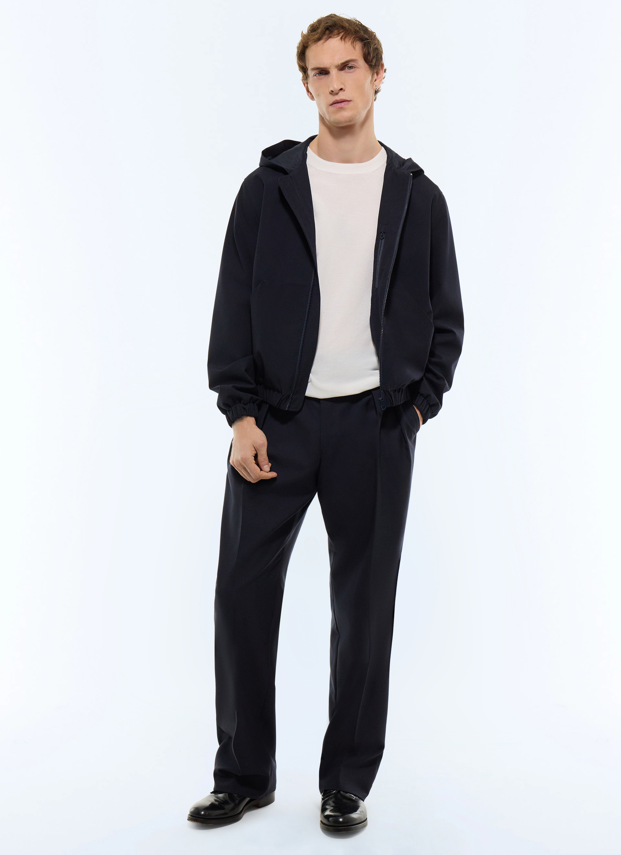 FURSAC - Water-repellent technical jacket - Men - Size XXL - Blue, Navy blue - Straight cut