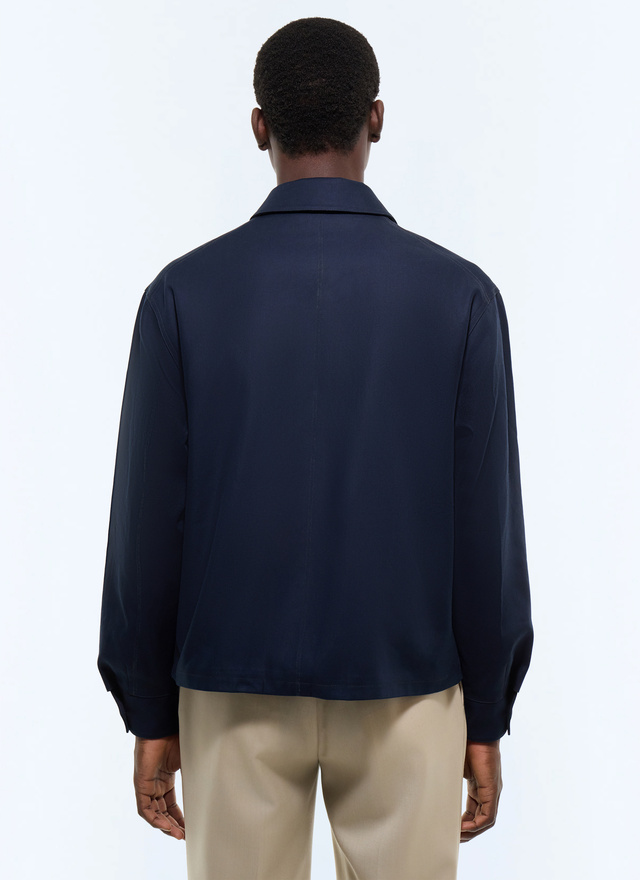 Men's certified cotton cavalry twill jacket Fursac - M3JPEG-JM10-D030