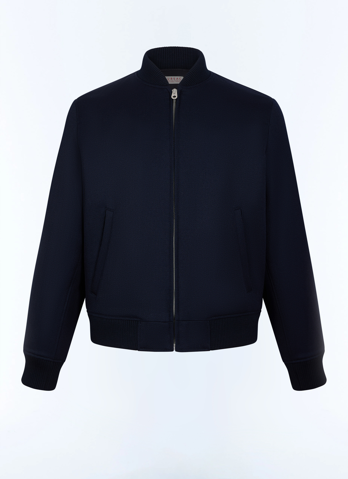 Men's blue, navy blue main fabric: 100% virgin woollining: 100% viscose jacket Fursac - M3LOBI-LM07-D030