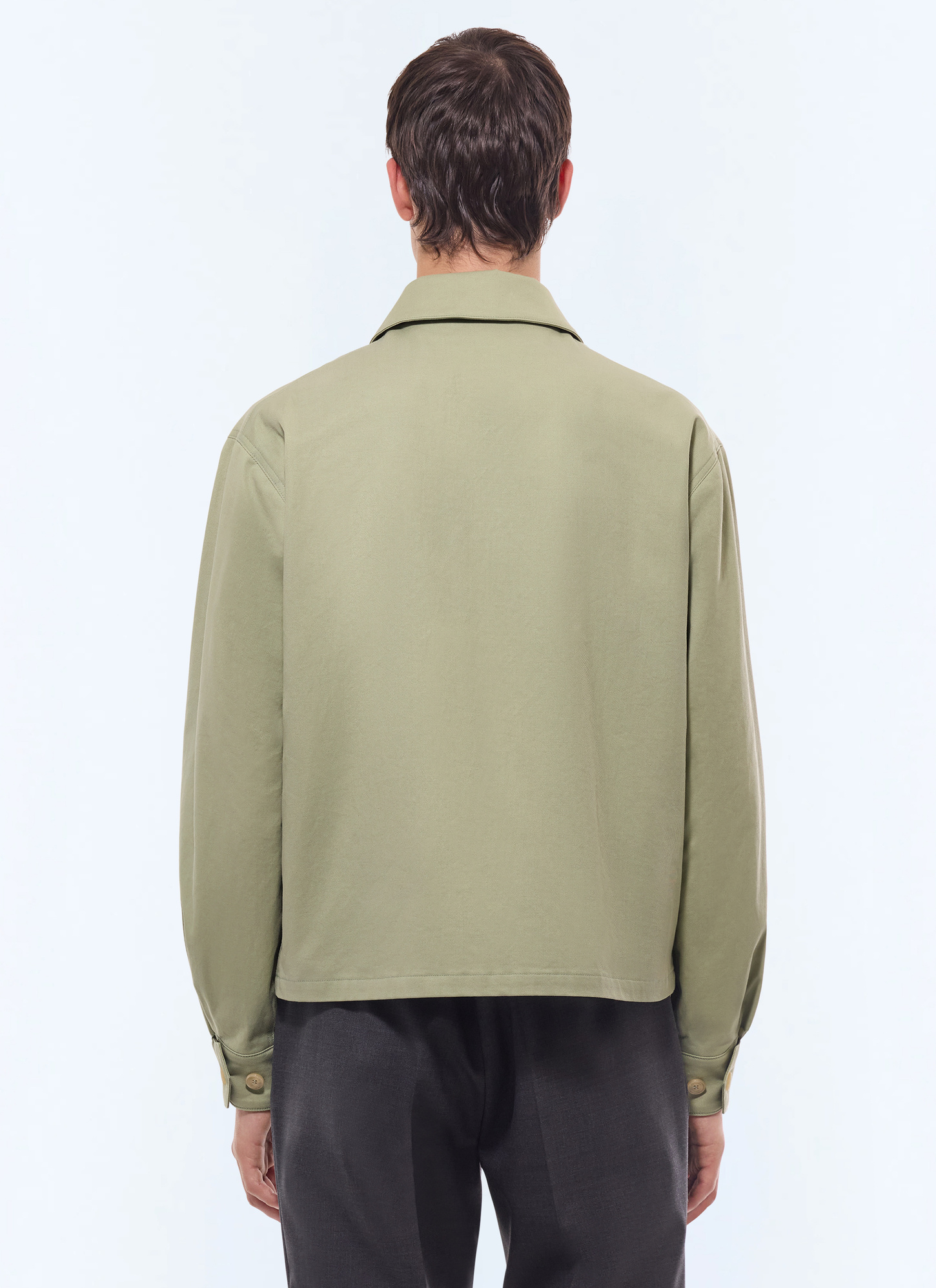 Men's cotton cavalry twill jacket Fursac - M3JPEG-JM10-H005