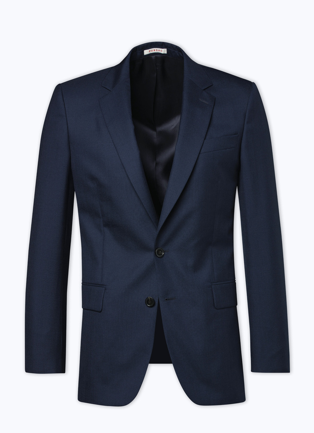 Men's navy blue jacket Fursac - V3AXUN-DC51-D031