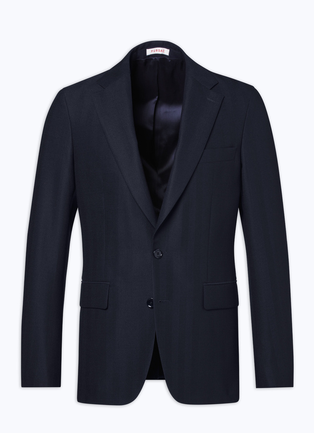 Men's virgin wool serge jacket Fursac - V3DODI-DX01-D030