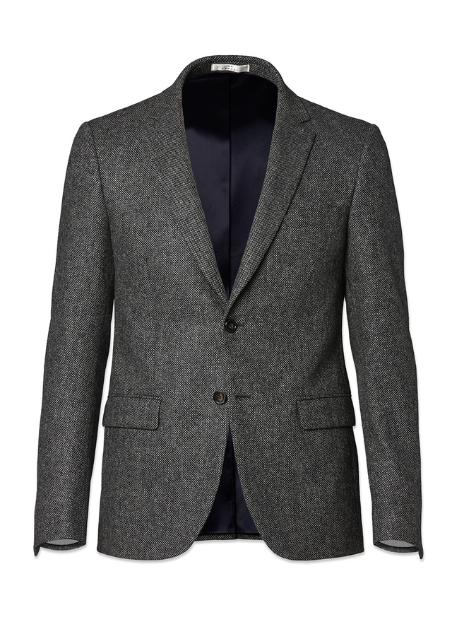 Grey slim fit jacket 19HV3ICATKV16/29 Men's jacket