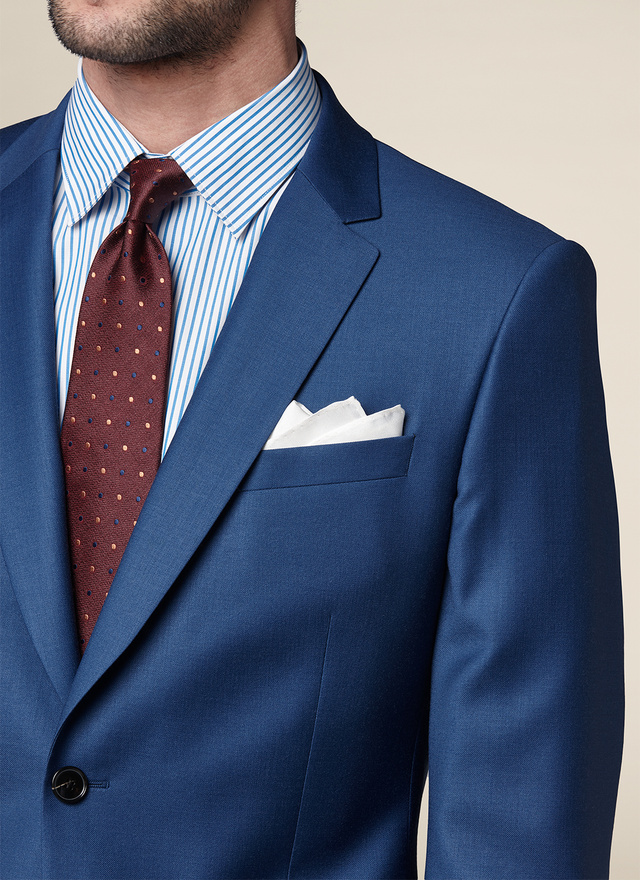 Men's sapphire blue jacket Fursac - V3ILYA-NC38-34