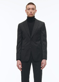 Wool serge suit jacket - V3AVRA-AC82-20