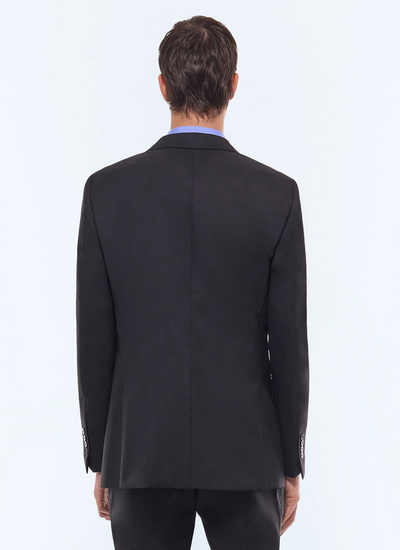 Men's certified virgin wool canvas jacket Fursac - V3FOXA-GC40-B020