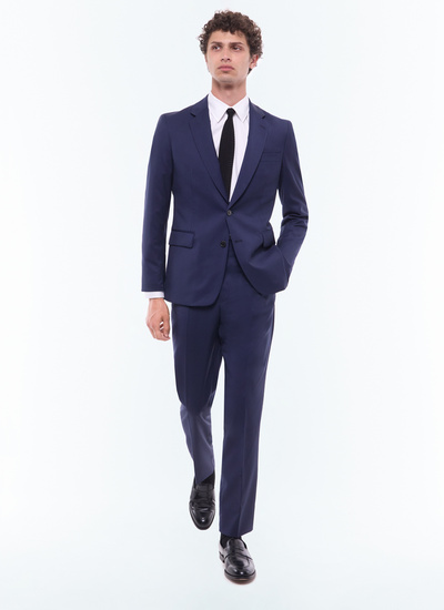Men's carbon blue jacket Fursac - V3AXUN-B570-31