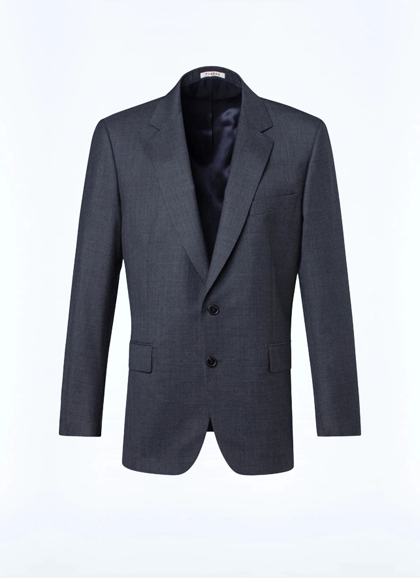 Men's grey virgin wool jacket Fursac - V2AIDO-CC64-B029