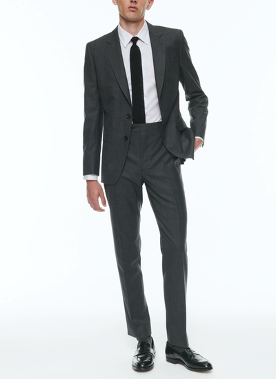 Men's charcoal grey jacket Fursac - V3AXUN-CC64-B029