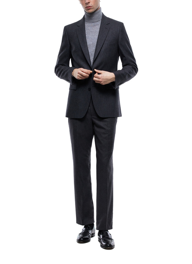 Men's charcoal grey jacket Fursac - V3EXUN-EC29-B022