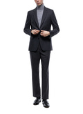 Fitted jacket in certified wool - V3EXUN-EC29-B022