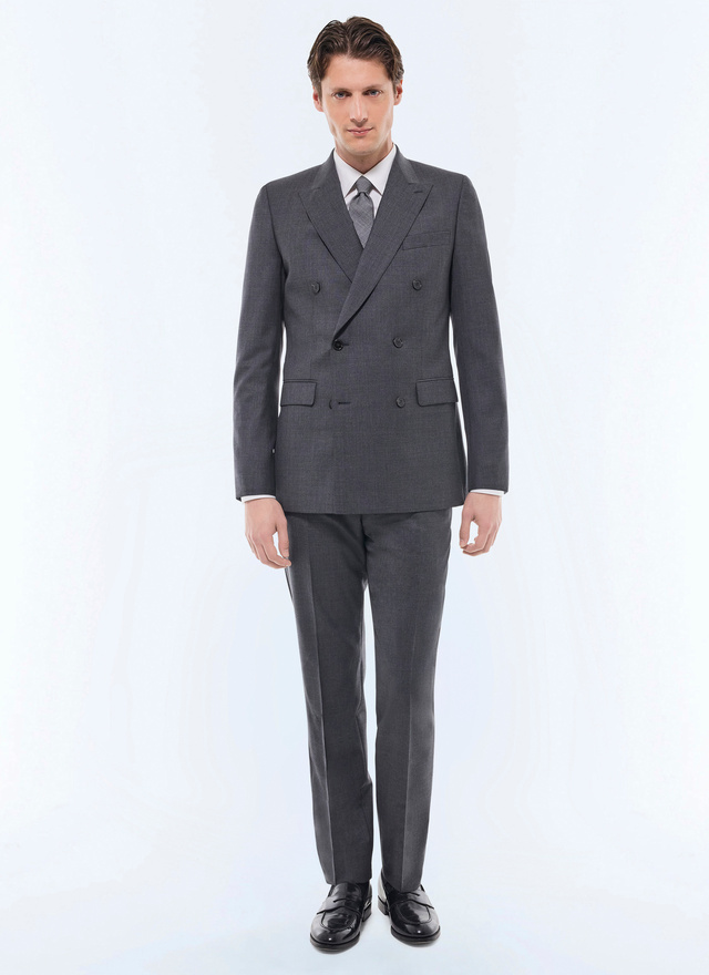 Men's charcoal grey jacket Fursac - V3FOCA-CC64-B029