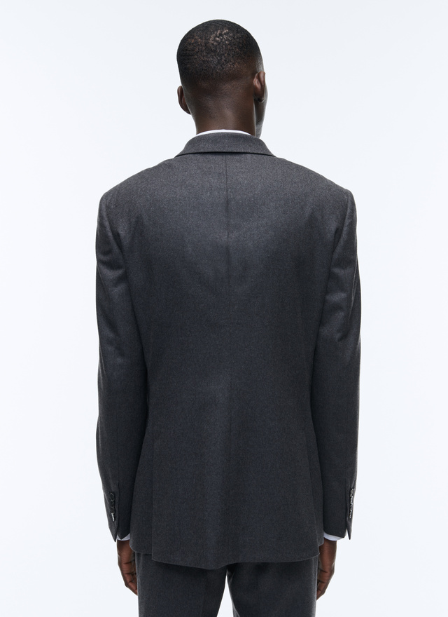 Men's blended wool flannel jacket Fursac - V3VOCA-OC55-22