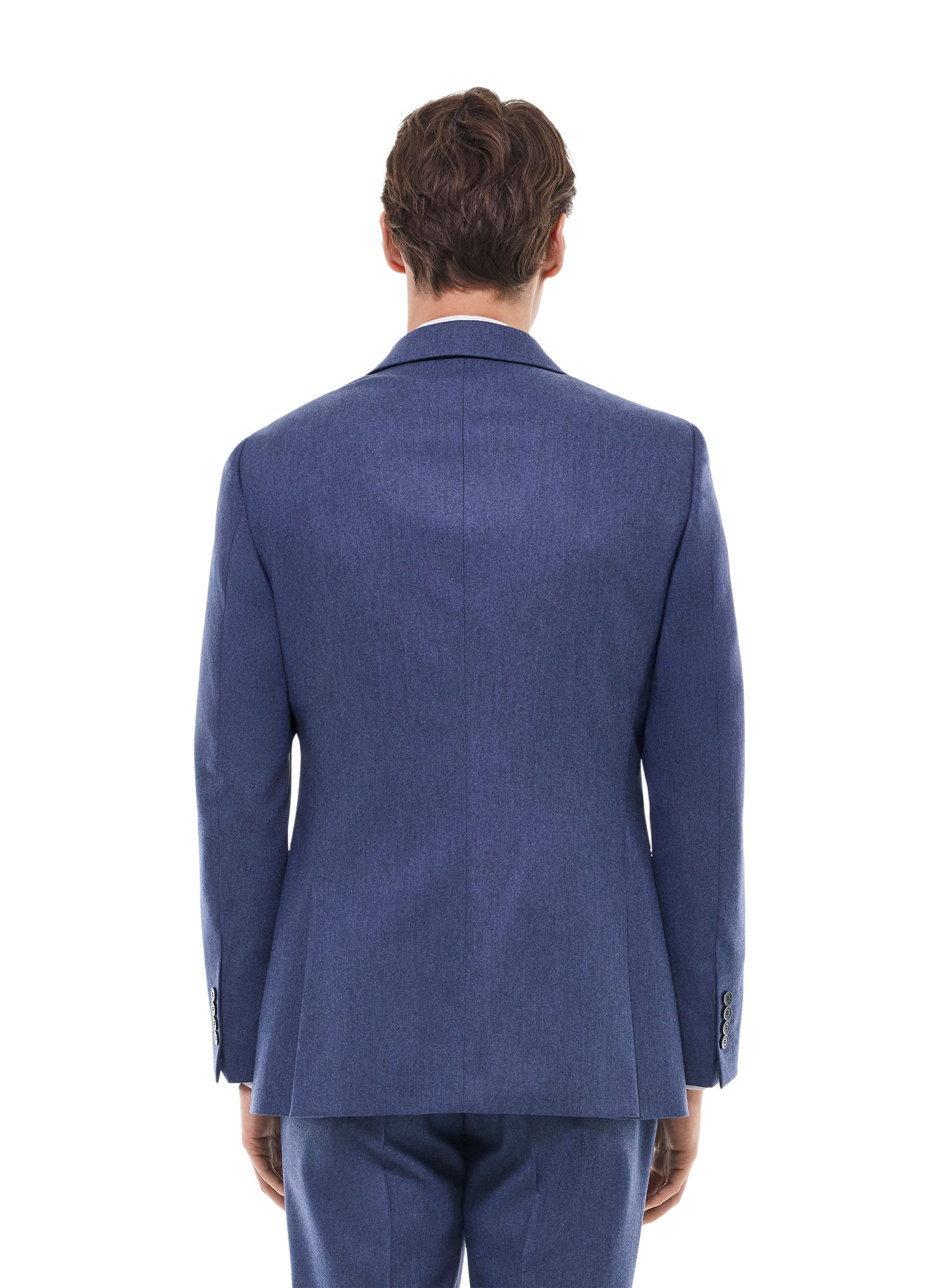 Men's certified wool flannel jacket Fursac - V3FOXA-EC29-D012