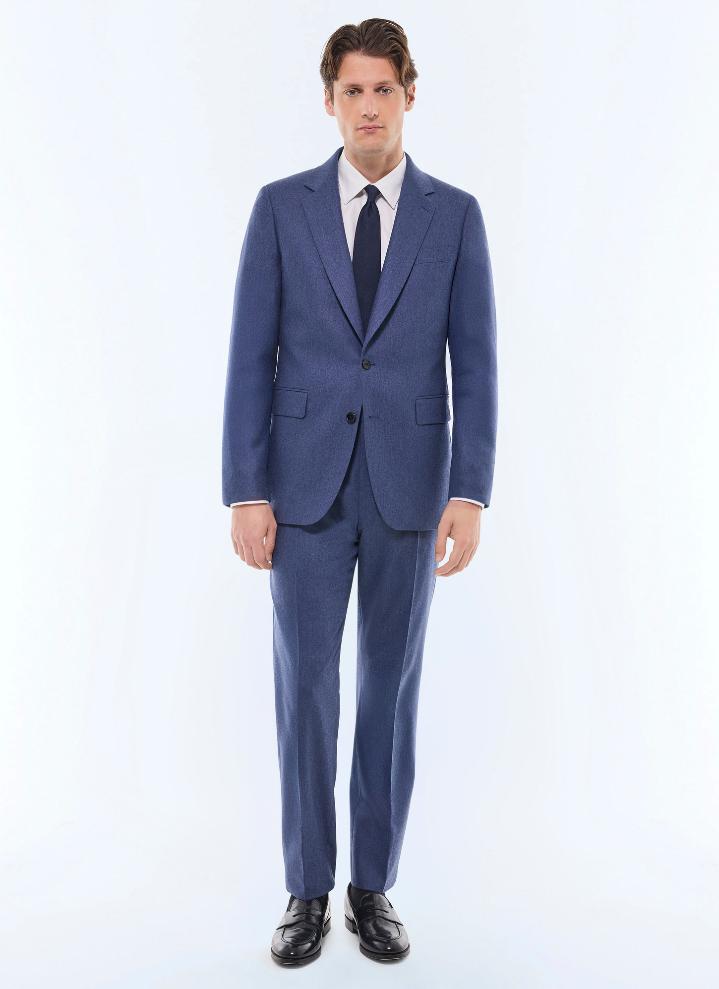 Men's denim blue jacket Fursac - V3FOXA-EC29-D012