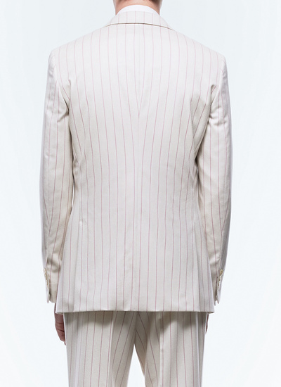 Men's ecru jacket Fursac - V3ELLA-EC10-A002