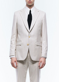 Suit jacket in striped wool - V3ELLA-EC10-A002