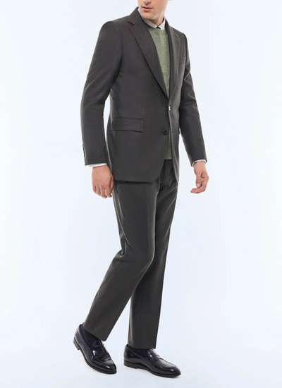 Men's forest green jacket Fursac - V3FEXU-EC29-H011