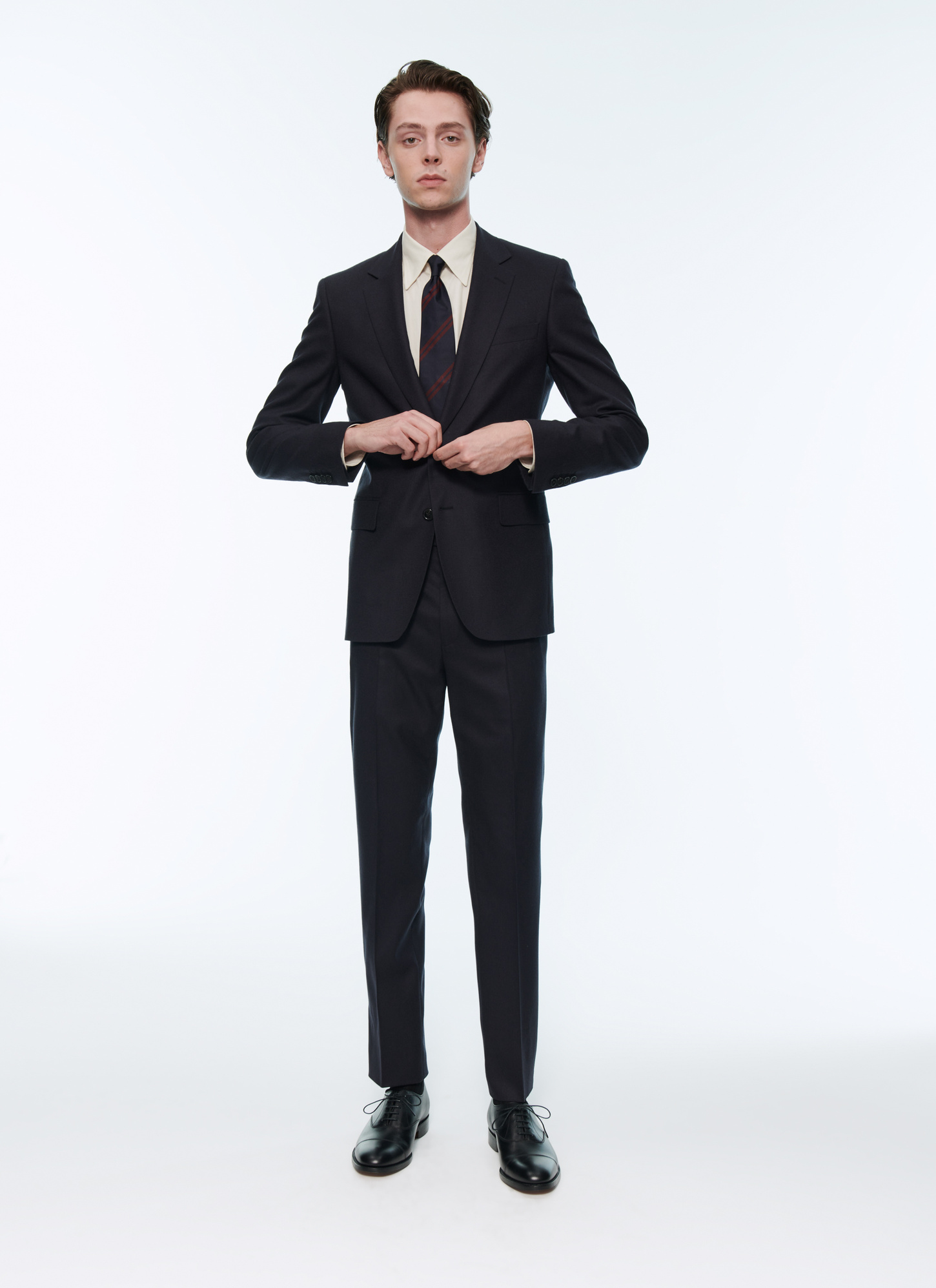 Men's navy blue jacket Fursac - V3AXUN-OC55-31