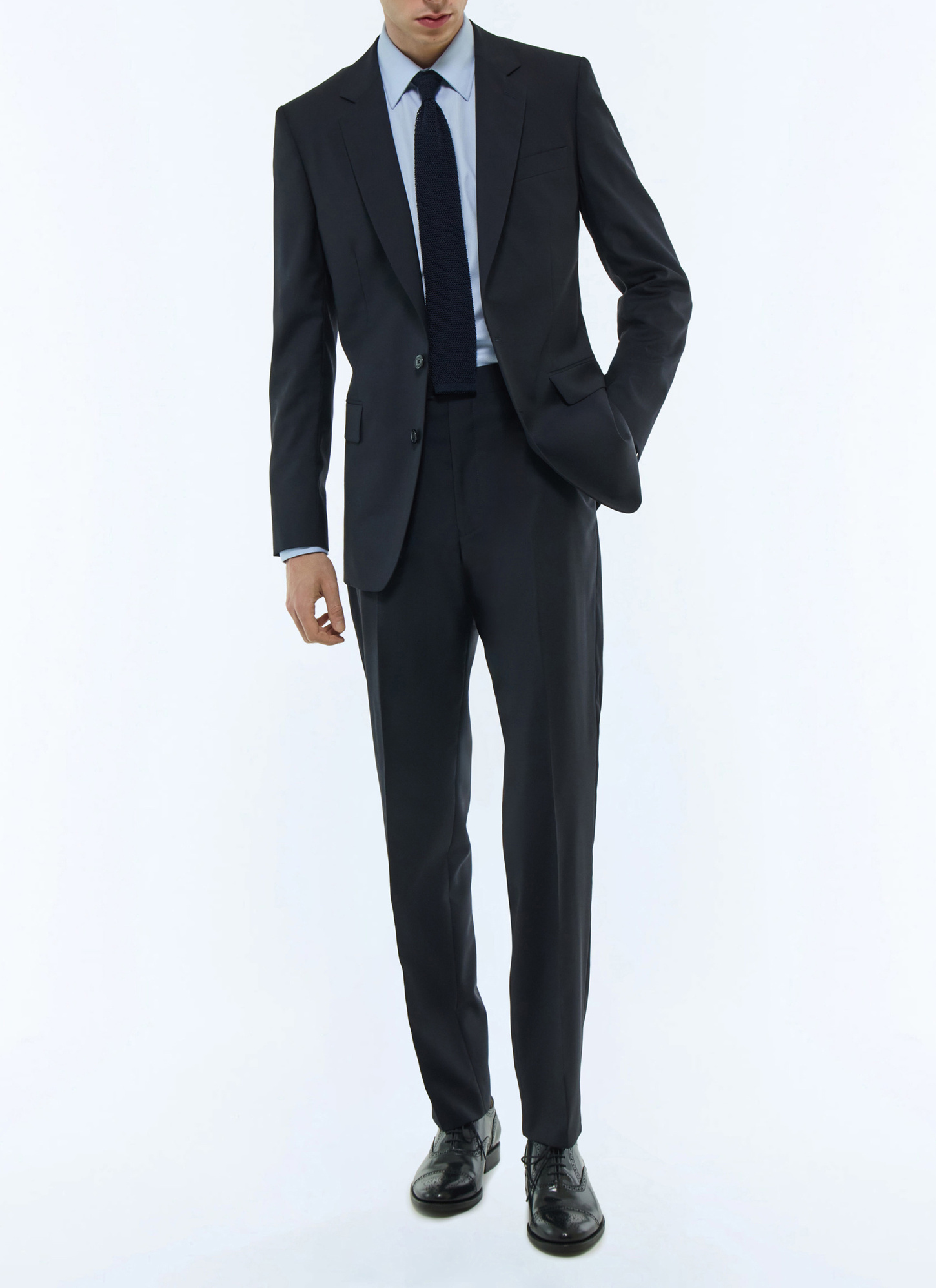 Men's navy blue jacket Fursac - V3EVIP-EC34-D030