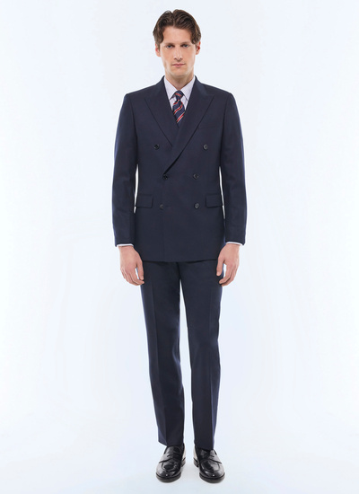 Men's navy blue jacket Fursac - V3FOCA-EC29-D030