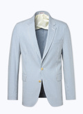 Cotton canvas jacket with stripes - V3DAMA-DX05-D004