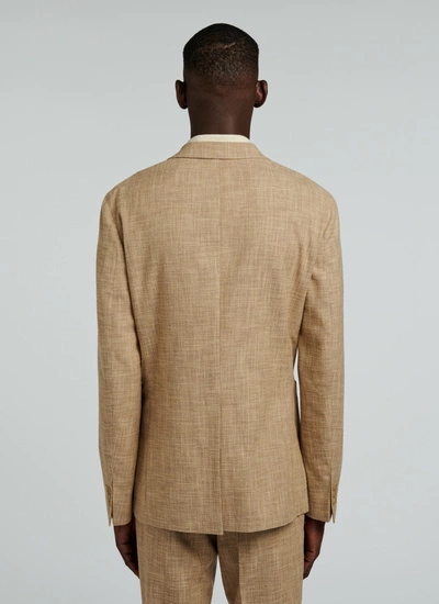 Men's virgin wool, silk and cotton jacket Fursac - V3VAXO-VX18-56