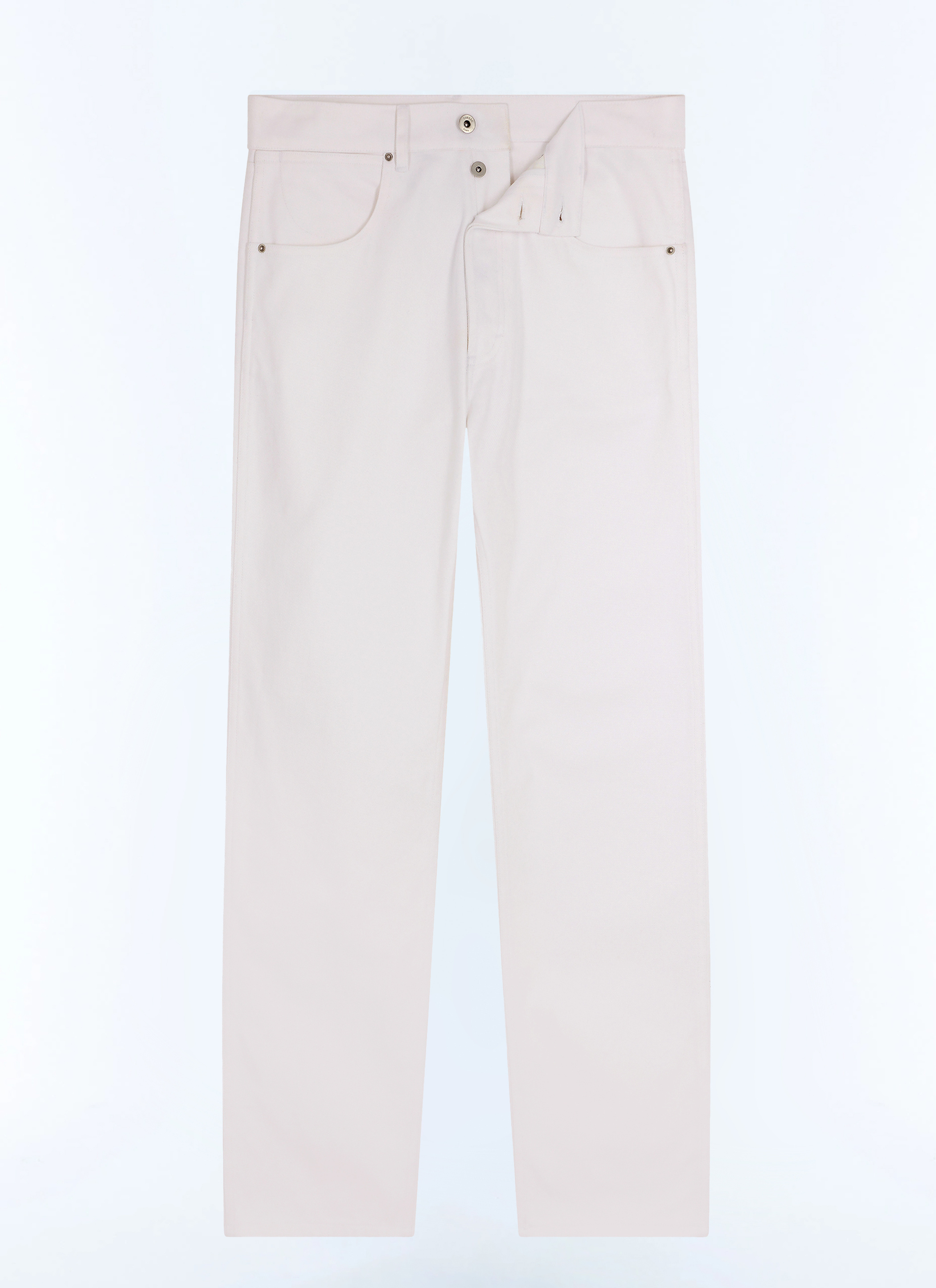 FURSAC - Pantalon 5 poches en twill de coton - Homme - Taille 29 - Blanc