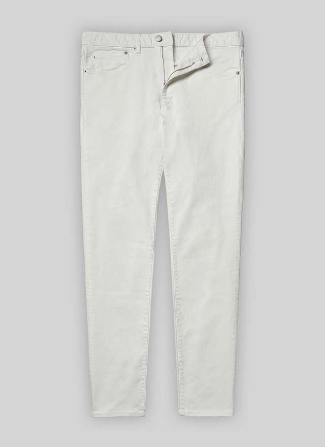 Jean blanc homme denim de coton Fursac - PERP3OROK-NX20/01