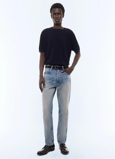 Jean homme bleu clair tissu principal: 100% cotondoublure: 67% polyester, 33% coton Fursac - P3JEAN-LP01-D004
