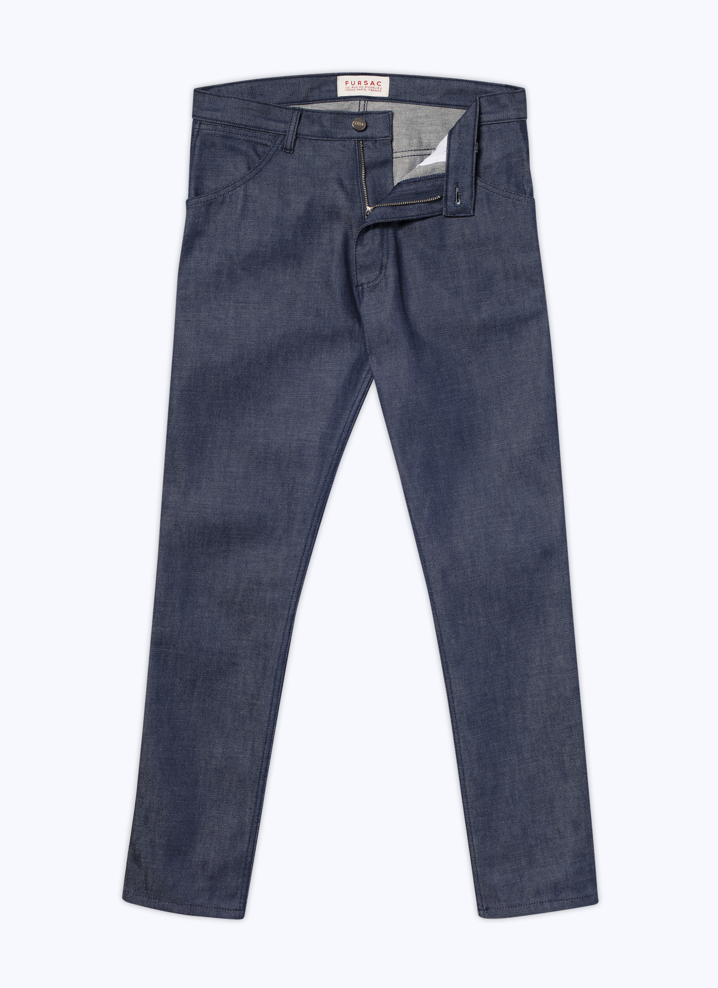 Jean bleu denim homme Fursac - P3VLAP-AX11-33