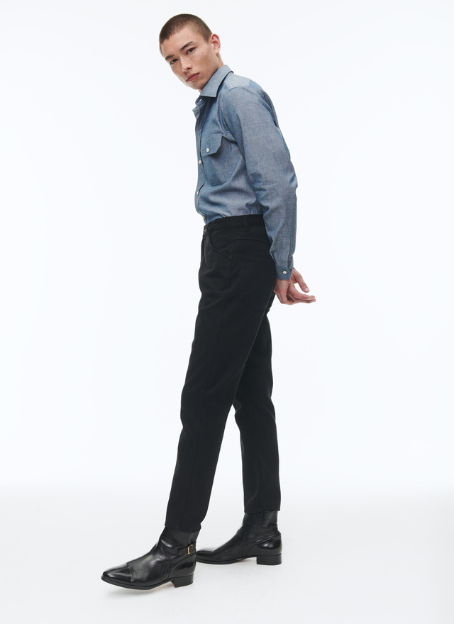 Men's black jeans Fursac - P3VLAP-VX17-20