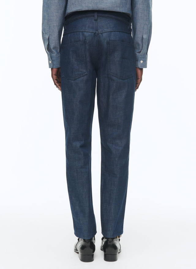 Men's organic cotton canvas jeans Fursac - P3VLAP-AX11-33