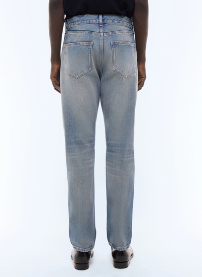 Men's light blue jeans Fursac - P3JEAN-LP01-D004