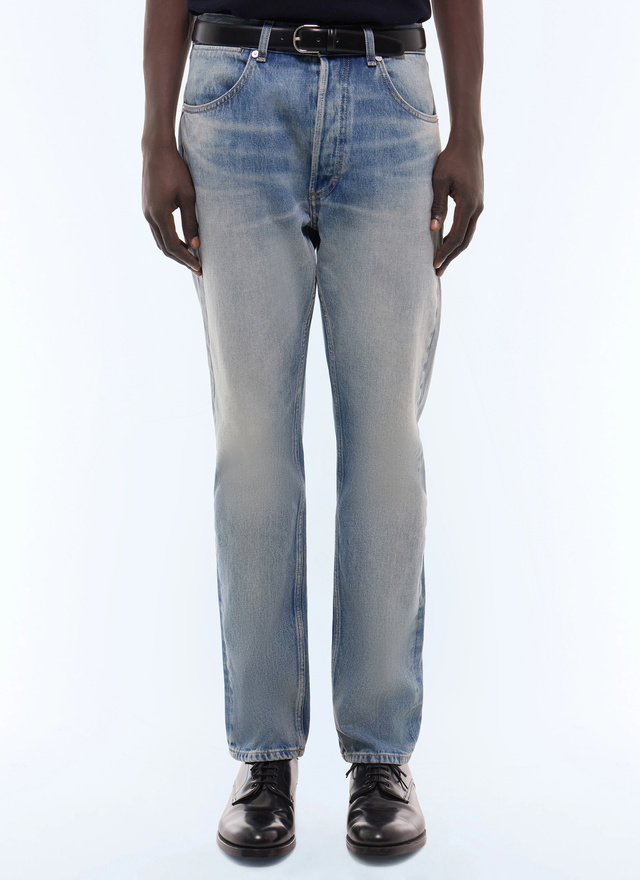 Men's main fabric: 100% cottonlining: 67% polyester, 33% cotton jeans Fursac - P3JEAN-LP01-D004