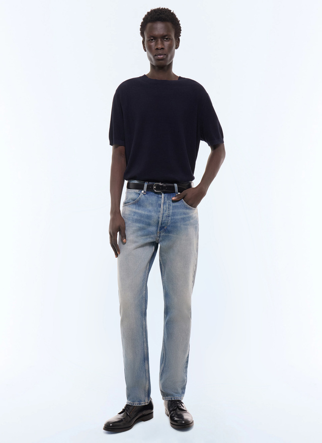 Men's jeans light blue main fabric: 100% cottonlining: 67% polyester, 33% cotton Fursac - P3JEAN-LP01-D004
