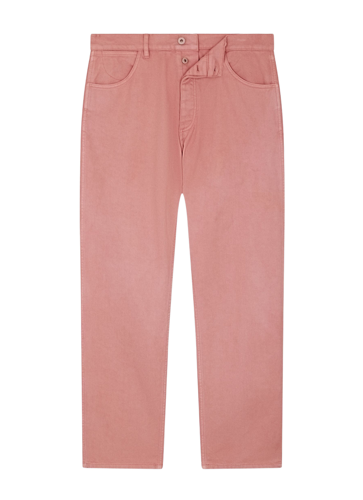 Men's jeans pink cotton twill Fursac - P3ELAP-FP20-F006