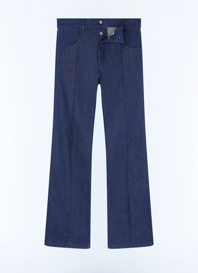 Men's cotton and linen jeans Fursac - P3GFEL-EP12-D033