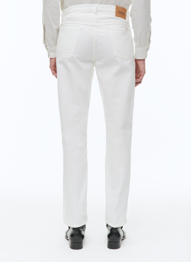 Men's cotton denim serge jeans Fursac - P3VLAP-VX15-01