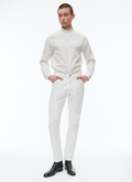 Cotton serge 5-pocket trousers - P3VLAP-VX15-01