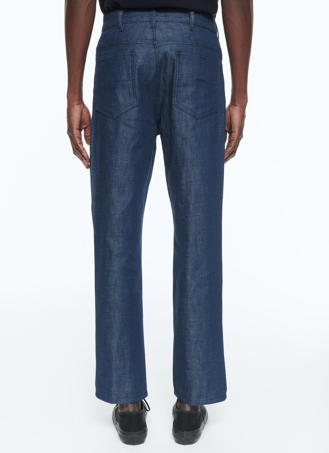 Men's denim blue jeans Fursac - P3BELG-AX11-33