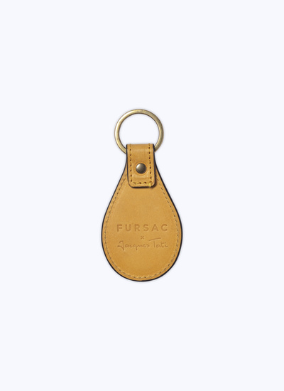 Men's mustard yellow key rings Fursac - B3VCLE-BB07-52